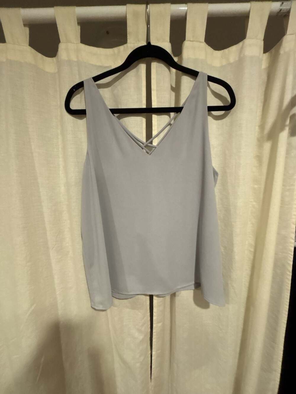 Express Strappy Criss-Cross V-Neck Cami Tank Top